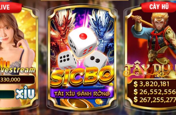 Giới thiệu tựa game Sicbo tài xỉu sảnh rồng Go88 cực hot