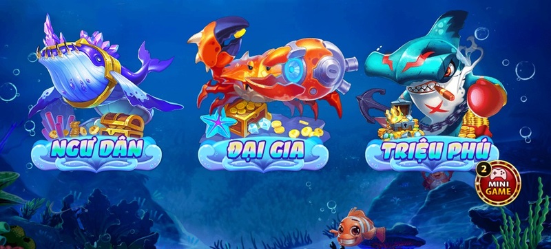 Chơi game bắn cá Go88 cùng bạn chinh phục đại dương rộng lớn